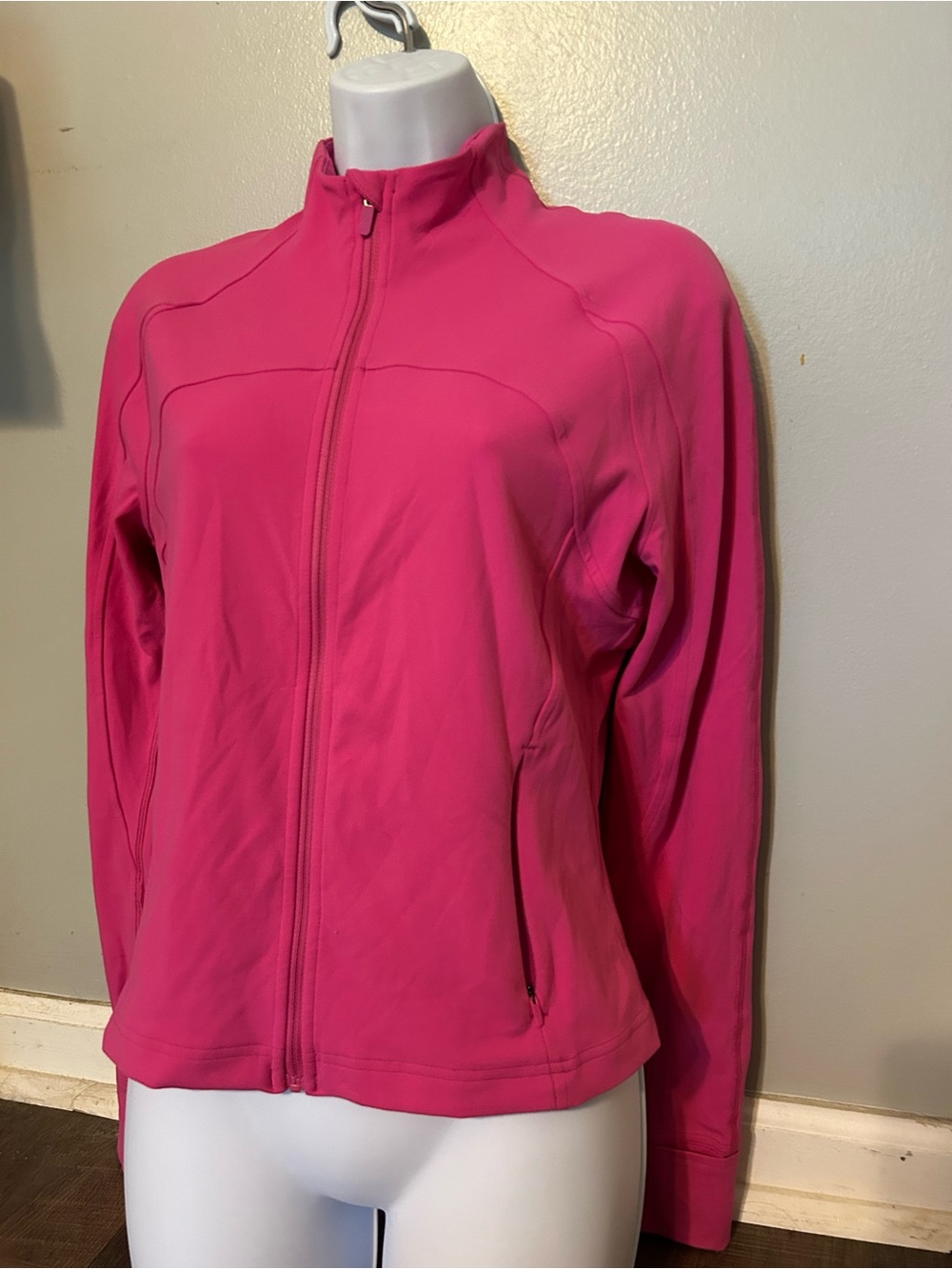 lululemon athletica Hot Pink Full-Zip Utility Jacket